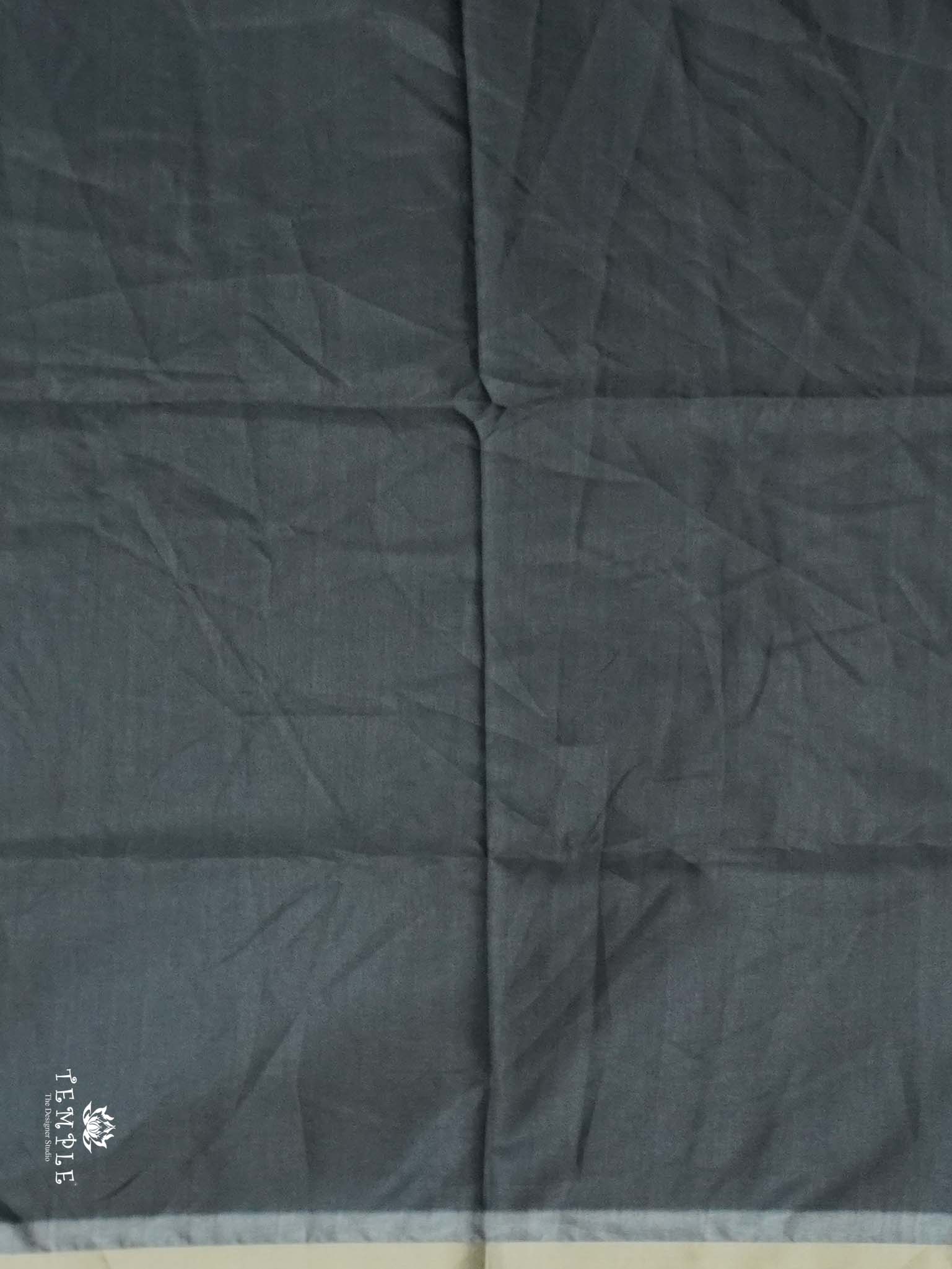 Printed Tussar Saree | TTDS2627 - Image 3