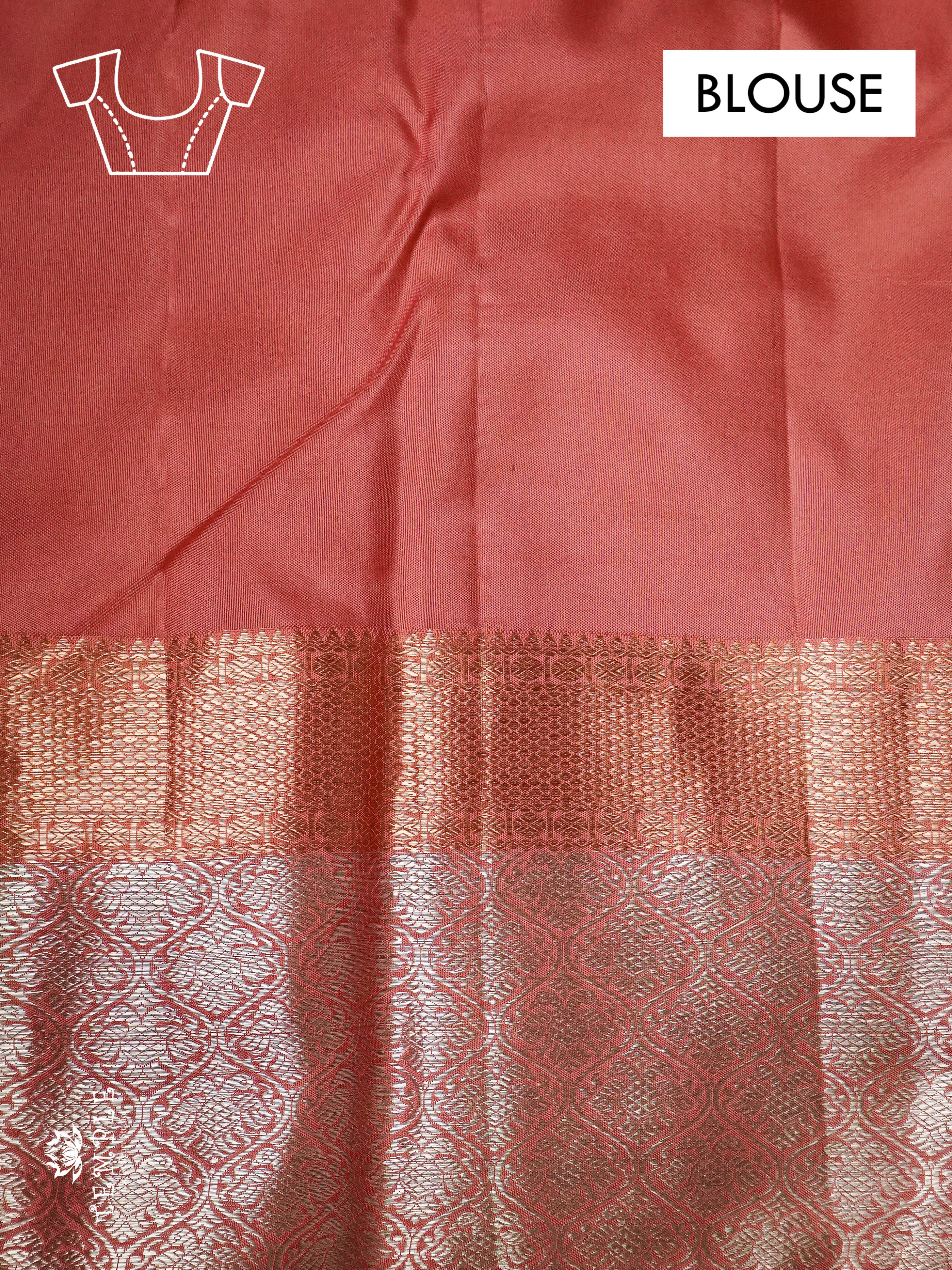 Elegant Pure Silk Saree With Soft and Comfortable Silk Fabric | TTDS933 - Image 4